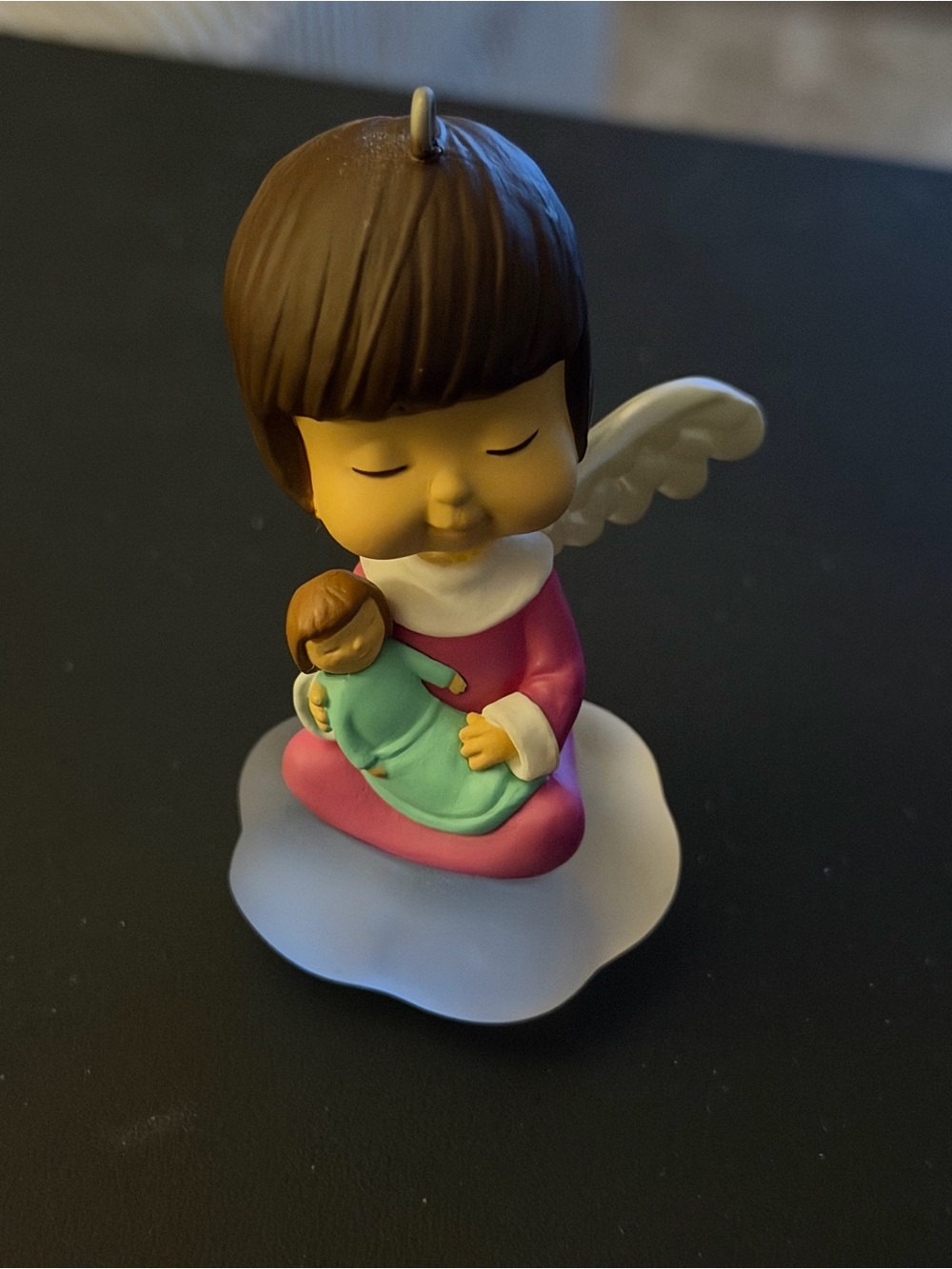 Hallmark Keepsake Zinnia-Mary's Angels Hanging Angel Christmas Ornament 2016
